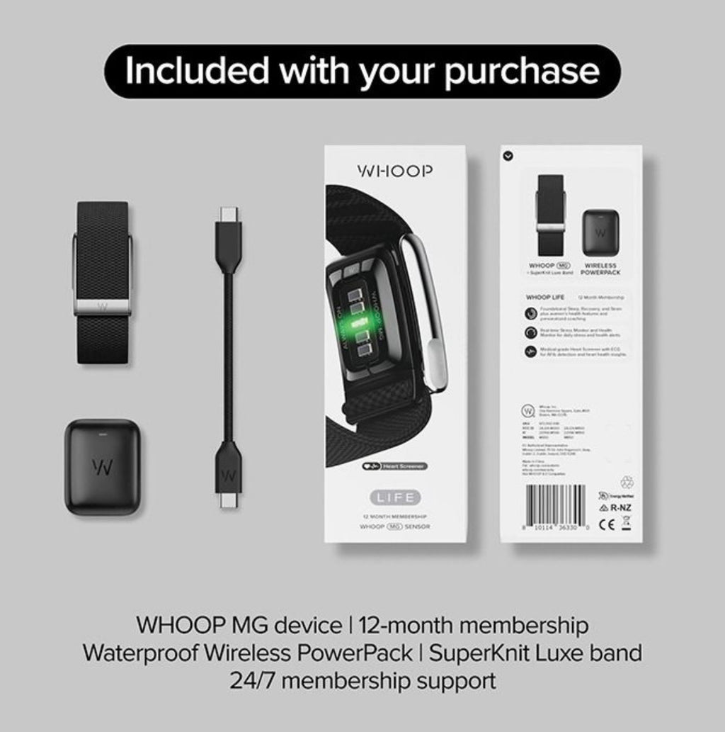 Whoop Life 5.0 MG Health and Fitness Tracker