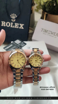 Luxury Couple Watches – Rolex Style, Carrier, Goldston & More