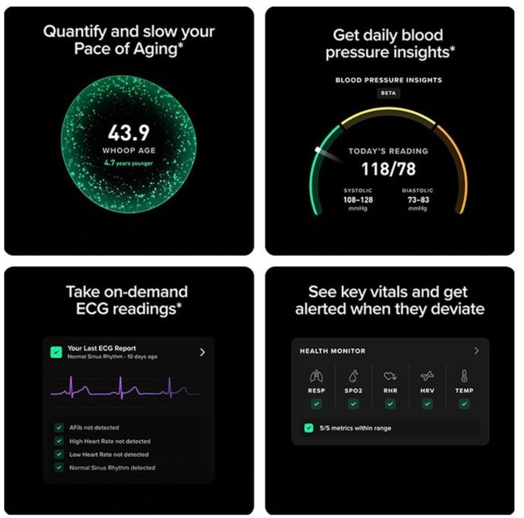 Whoop Life 5.0 MG Health and Fitness Tracker