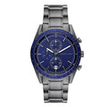 Michael Kors Accelerator Chronograph Watch – Gunmetal & Blue