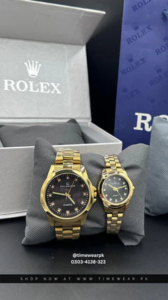 Luxury Couple Watches – Rolex Style, Carrier, Goldston & More
