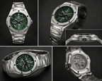 ⌚️Hublot Luxury Skeleton Watch – Silver Edition